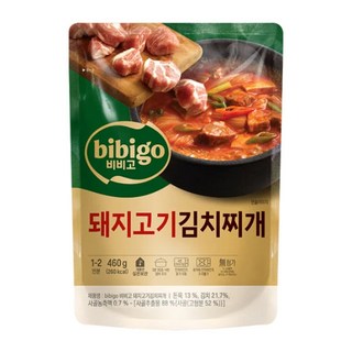 비비고 돼지고기김치찌개, 460g, 4개