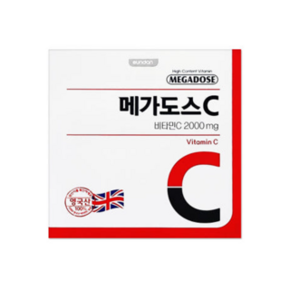 고려은단 메가도스C 비타민C 2000 100포, 2g, 100개