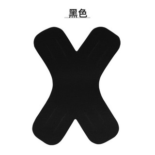 X型肌肉貼 肌肉貼布 肌貼 訓練貼 運動繃帶彈力貼 X型行走貼 運動貼布 肌肉繃帶 肌內效貼布 彈性肌肉貼布, 1個, 【X型肌肉貼】黑色