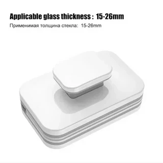 자석 유리창청소기 가정용 업소용 큰 유리창 양면 마그네틱 유리 창 클리너 자동 물 배출 와이퍼 브러시, [03] 15-26mm, 03 15-26mm, 3. 15-26mm