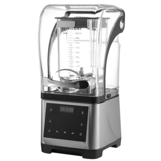 多功能低噪音沙冰機 快速製作冰沙 在家也能享受專業級冰品, 不鏽鋼