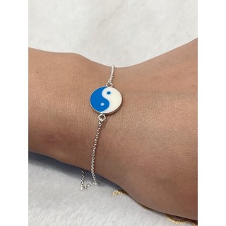 純銀手鏈 太極設計款925純銀手鍊 超有質感