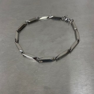 莫比烏斯手鍊男士鈦鋼不掉色高級感配飾小眾珍珠個性手串男生手飾