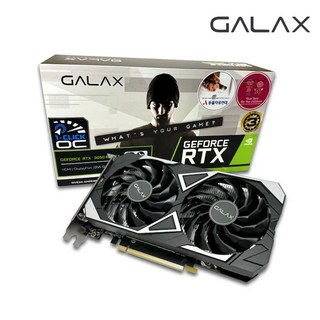 갤럭시 GALAX 지포스 RTX 3050 EX BLACK D6 6GB DVI