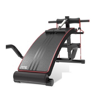 彬彬小舖 台灣現貨 多功能仰臥板 贈豪華大禮包 加大扶手 多檔調節 粗鋼管安全平穩 啞鈴 健腹器 仰臥起坐 健身