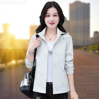 戶外衝鋒衣女款春秋防風防水2025年新款秋季連帽百搭休閒流行外套