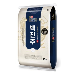 더알찬곡물 백진주 쌀 10kg, 1개, 상등급