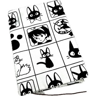 키키 패브릭 A5 북커버 북케이스 북파우치, 1개, 마녀배달부 키키