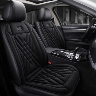 자동차 시트커버 사계절 다이아몬드 퀼팅 쿠션 세트 교체 차량용 보호매트, 1개, 블랙