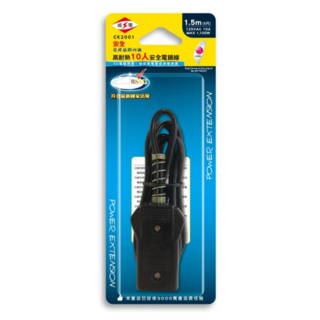 Weitien威電 高耐熱安全電鍋線 - 適用10人/15人/20人電鍋, 1個, CK2001 - 10人安全電鍋線 5尺