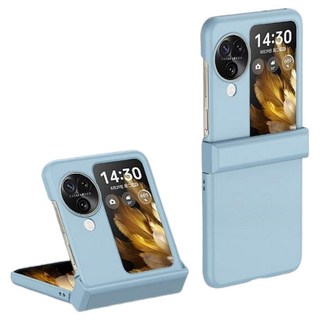 OPPO Find N3 Flip 純色親膚手機殼 歐珀摺疊機保護殼 硬殼