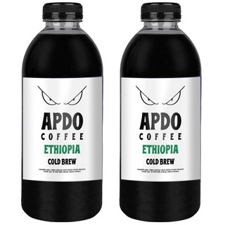 [Apdo.] 압도적인 더치커피 1+1 에디오피아 콜드브루 원액 고소하고 산뜻한 맛, 1개, 1000ml, 2개입