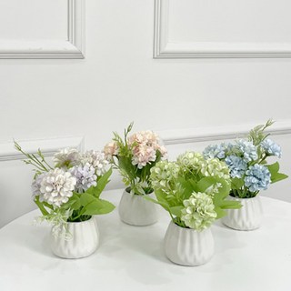 오브꽃스 납골당꾸미기 봉안당 장식 성묘꽃 미니어쳐 추모 납골당 조화, 연보라, 1개