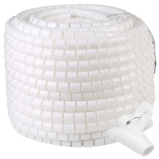 리빙준 케이블 전선 커버, 22mm 화이트, 1개