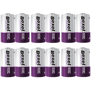 벡셀 망간 D형 건전지, 12개입, 1개