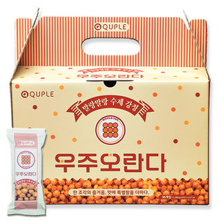우주오란다 말랑말랑 플레인 강정, 30g, 36개