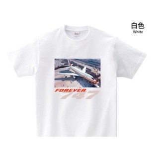 RBF 絕版 FOREVER 747 T恤 白色 XL, 1個