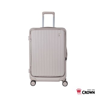 CROWN BOXY 旅行箱 全尺寸前開框架拉桿箱 TSA海關安全鎖 胖胖箱
