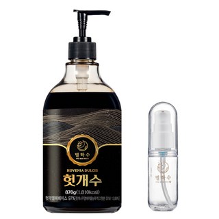 별하수 헛개수 + 디스펜서펌프 + 휴대용기, 870g, 1개
