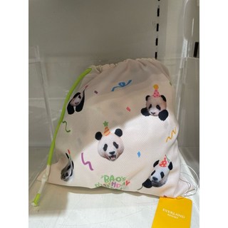 韓國福寶愛寶樂園毛毯熊貓可愛袋子送禮
