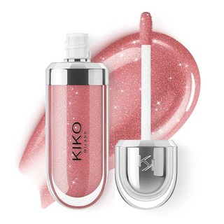 KIKO MILANO 키코 3D 하이드라 립글로스 #01 Clear 145193, 32 Pearly Natural Rose