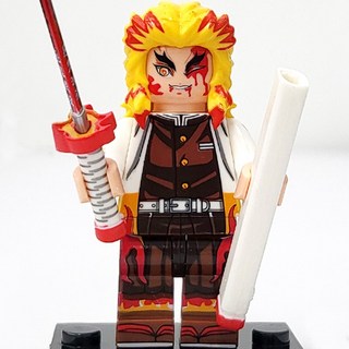 핸드브릭 팩토리 커스텀 미니브릭 피규어 귀멸의칼날 호환 귀칼 블록호환, 13. 각성 쿄주로