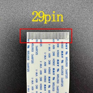 엡손 TX800 XP600 솔벤트 UV 평판 프린터용 헤드 데이터 케이블 프린트 커넥터 29 핀 20cm 10 개, 10 450mm