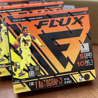 Panini NBA Flux Hobby Box 熔化系列 2022-23 全新現貨 保簽名卡, 1個