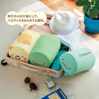 角落生物洗衣袋 洗衣網 收納袋 日本帶回正品 角落小夥伴, 藍恐龍, 1個