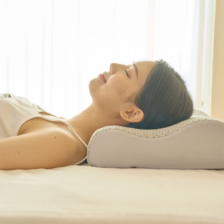 1초만에 꿀잠자요 목이 편안한 꿀타래 경추베개(1 000겹 레이어가 만드는 편안함 거북목 일자목 목디스크 베개추천), 1개, 그레이