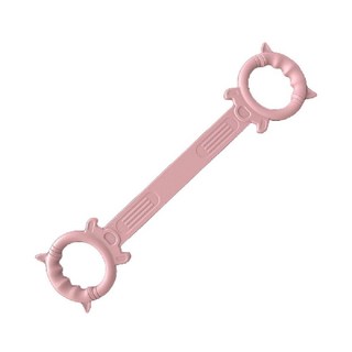 拉力帶/繩 - 30磅升級加厚 8字拉力繩 彈力繩/帶 瑜珈繩/帶 - 24H台灣出貨, 1個, 粉色