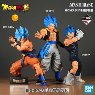 반다이 이치반 어워드 슈퍼 드래곤볼 히어로즈 레전드 C 어워드 슈퍼 블루 오지터 피규어, 1개, C상 블루 오지터 + A상 초사이어인 블루 2