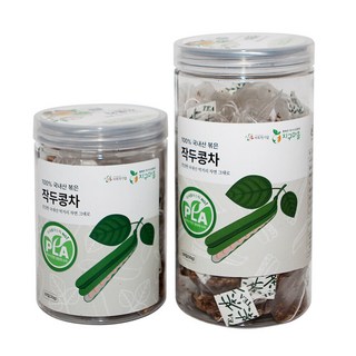 지구마을 생분해필터 PLA 삼각티백 전통차 국내산 작두콩차 티백차, 1g, 50개입, 1개