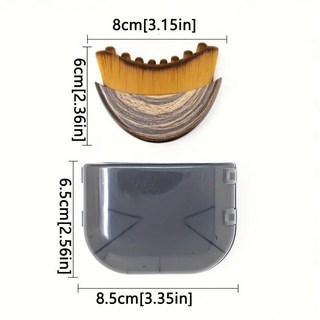淋巴身體刷 美容刷 按摩經絡刷 化妝刷 按摩刷 臉部按摩 穴位按摩 經絡梳 按摩器 學生黨設計, 1個, 淋巴按摩刷【盒裝】