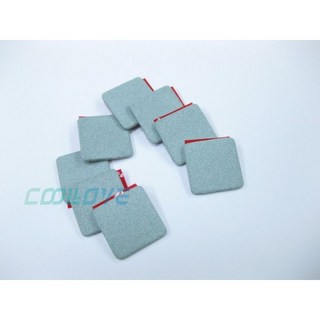 小白的生活工場 ACE-25 陶瓷散熱片 20X20X2mm 一組8顆裝 晶片記憶體散熱, 1個