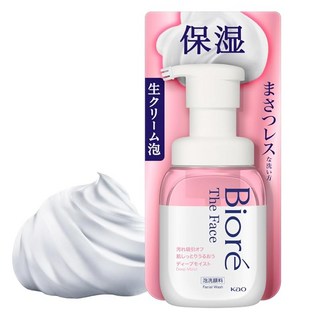 비오레더페이스 딥모이스트 본체 거품 세안 마사쓰레스 보습 성분 함유 건조 대책 200밀리리터 (x1), 1개, 200ml