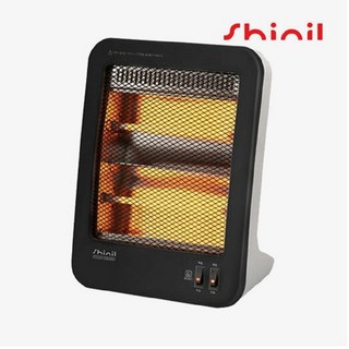 신일 미니 캠핑 난로 발난로 전기히터, 화이트블랙, SEH-NC600K