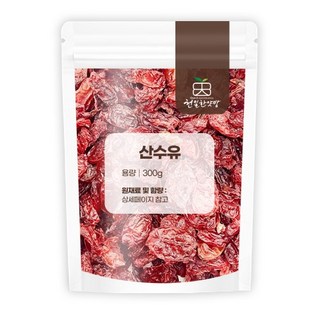 천일한약방 국산 구례 건 산수유 씨 제거, 300g, 1개
