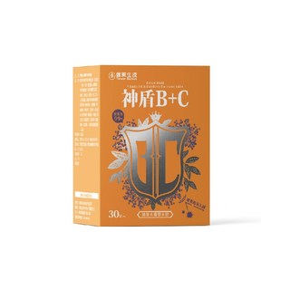 信東生技 神盾B C接骨木莓膜衣錠(30錠/盒), 30顆, 1盒