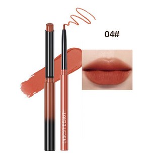 립스틱+립라이너 세트 매트 지속력 방수 번지지 않는, 1개, 04