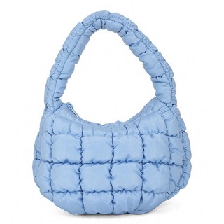 女子雲朵包 褶皺餃子包 泡芙羽絨包 手提單肩斜挎包