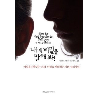 Willcompany 告訴我你的秘密!： 隱藏秘密的人與揭開秘密的人之間的心理遊戲, 威爾公司(Will Style), 大衛·克雷格 著/鄭榮恩 譯