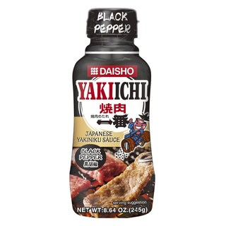 DAISHO 大逸昌 黑胡椒風味烤肉醬, 1瓶, 245g