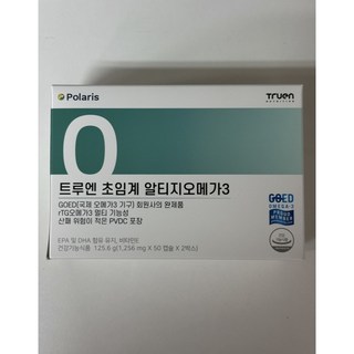 Truen 초임계 알티지 오메가3, 100정, 1개