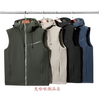 大呎碼馬甲加厚保暖羽絨馬甲防風防水保暖背心外套素色簡約鋪棉 背心 外套 保暖背心 加厚夾棉馬甲 機能馬甲 釣魚馬甲