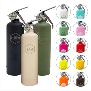 피레보 FIREVO 디자인소화기 차량용 소화기 선물용 패키지형 / 분말(ABC)소화기 1kg, NEW 라이트레몬 패키지, 1세트