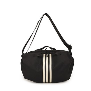 大容量運動包，單肩斜挎，休閒旅行包, 黑色