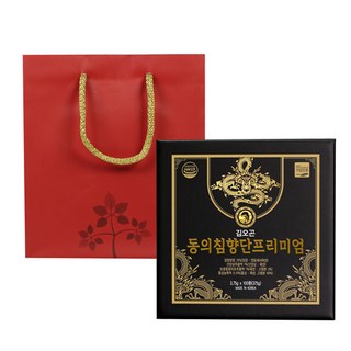 김오곤 동의침향단 프리미엄 100일의 건강 3.75gx100환 설선물 부모님선물, 100개, 3.75g