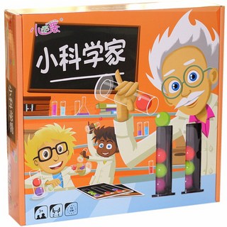 小乖蛋瘋狂小科學家桌遊玩具，速度邏輯思維訓練，商檢合格益智玩具, 1個, 彩盒