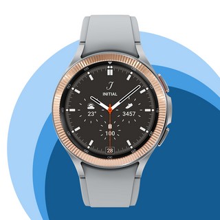 갤럭시워치 호환 베젤링, K.로렉X커브-[46] 유광로즈골드